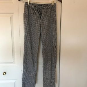 brandy melville gingham tilden pants